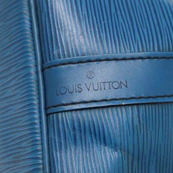 LOUIS VUITTON Epi Petit Noe Shoulder Bag Blue M44105 LV Auth 139956 - Picture 13 of 15
